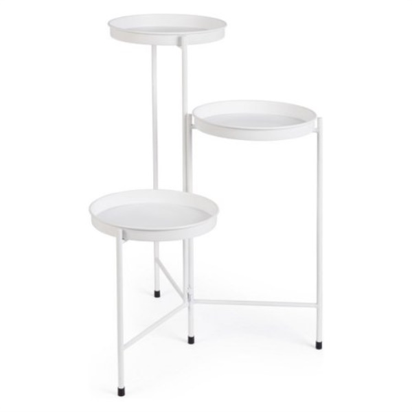 Porta piante Yes Everyday 0743989 HENLEY 3P pieghevole Bianco