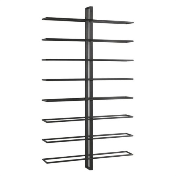 Porta bottiglie Yes Everyday 0187114 ISAAC 16 posti appendibile Nero