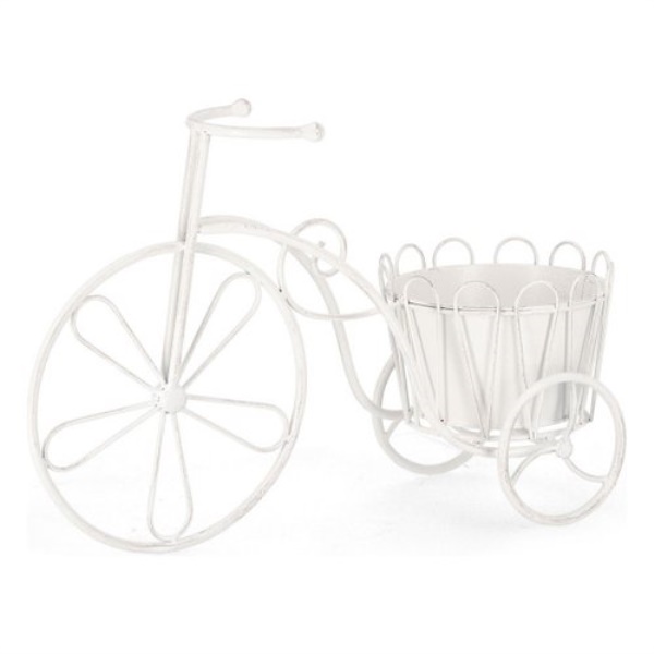 Porta piante Yes Everyday 0741466 EMILY bici 1P Bianco anticato