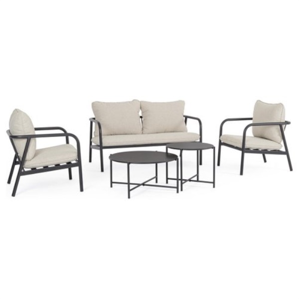 Set da esterno Yes Everyday 0805787 OSTUNI Antracite