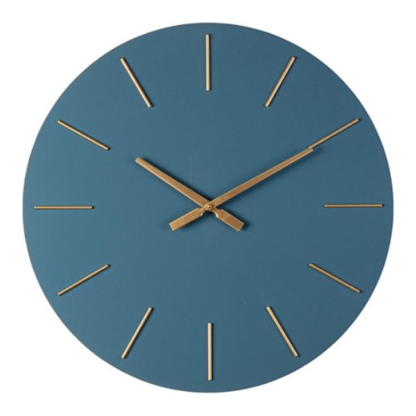 Orologio da parete Yes Everyday 0182440 TIMELINE Blu