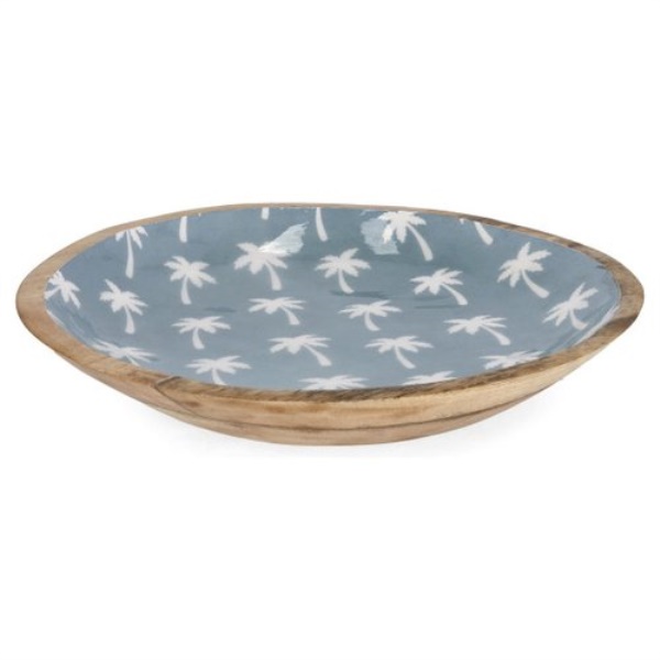 Centro tavola Yes Everyday 0551021 KERAN Palme Azzurro