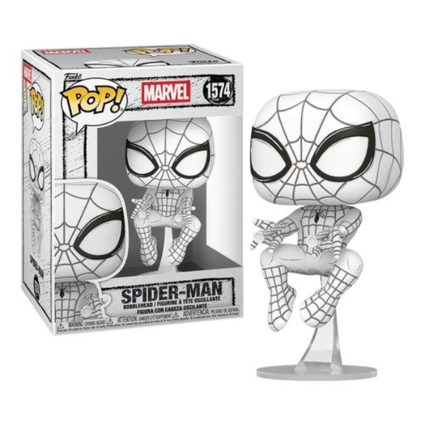 Personaggio collezione Funko 90300 POP MARVEL Sketched Spider Man 1574