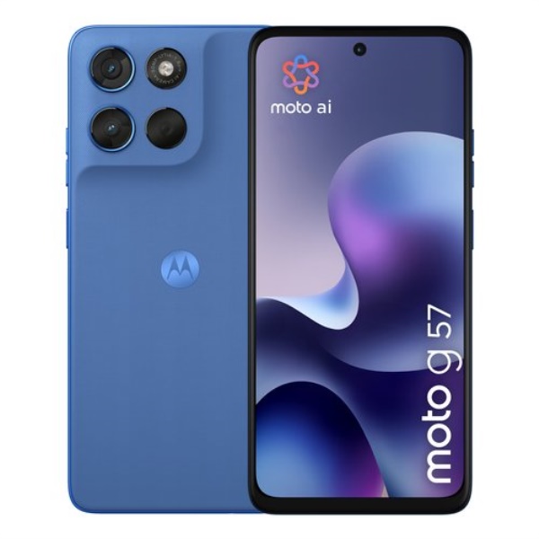 Smartphone Motorola PBAE0048IT MOTO G57 Pantone Regatta