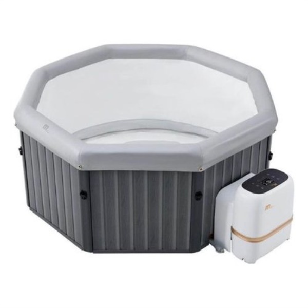 Spa idromassaggio Mspa FTU062W TUSCANY rigida smart Wifi Grigio effett