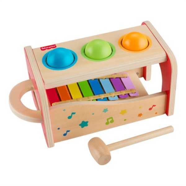 Gioco prima infanzia Fisher Price HXT88 Bench Xilofono