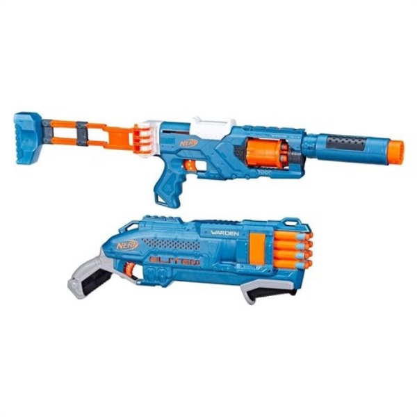 Fucile blaster Hasbro F5033 NERF Elte 2.0 Double Defense Pack 40 cp