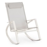 Yes Everyday - Sedia a dondolo Yes Everyday 0805786 ERCOLANO Bianco e Grigio