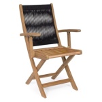 Yes Everyday - Sedia con braccioli Yes Everyday 0806994 DANUBIO Nero