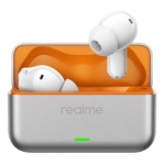 REALME - Auricolari microfono bluetooth Realme T500 PRO Tws Orange Mint