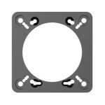Moza Racing - Complemento videogiochi Moza Racing Multi function Stalks Adapter Plat