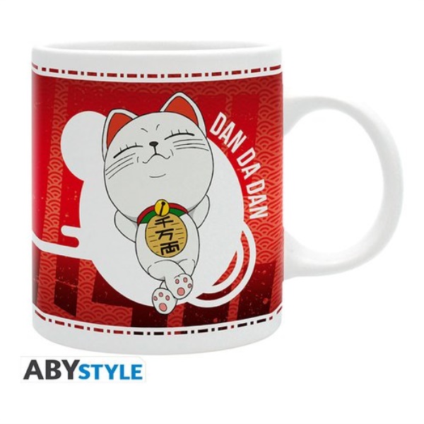 Tazza mug Abystyle ABYMUGA677 DAN DA DAN Turbo Granny Rosso e Bianco