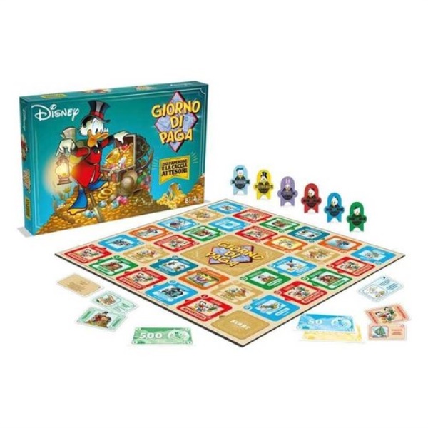 Gioco Winning Moves WM00675 Giorno di Paga Giorno di Paga Zio Paperone