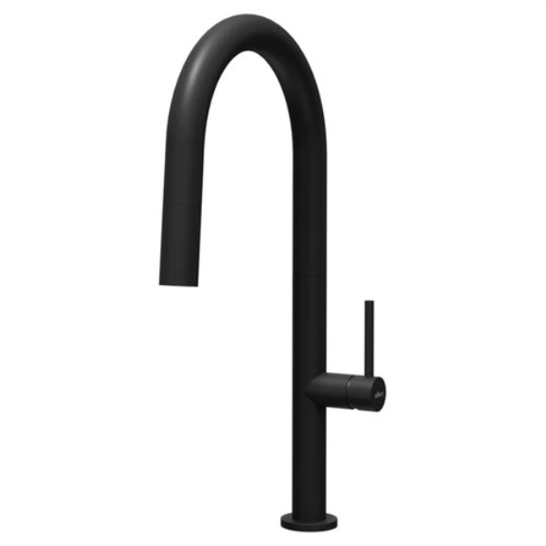 Miscelatore lavello Elleci MOKKAIBK KAI Black matt