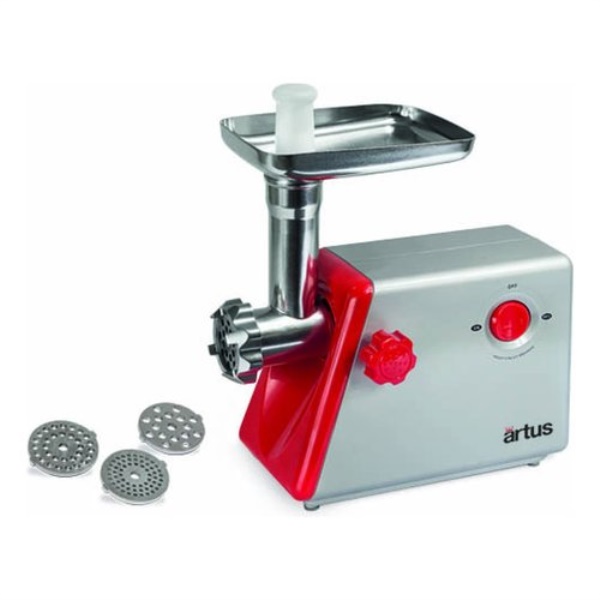 Tritacarne elettrico Reber ARTUS T25 n 5 Silver e Red