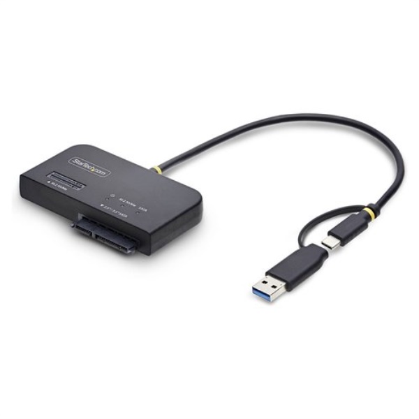 Adattatore computer Startech.Com USB31CSAT3M2E NVMe e SATA a USB Black