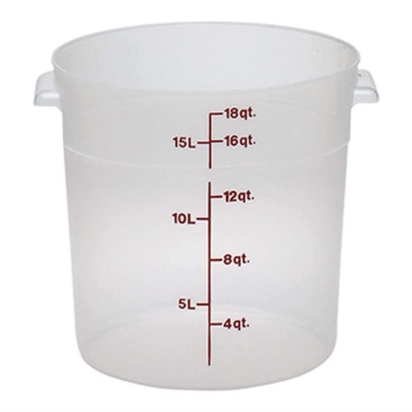 Contenitore graduato Cambro RFS18PP190 CAMROUNDS Traslucido