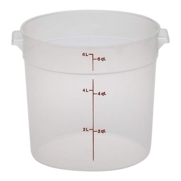 Contenitore graduato Cambro RFS6PP190 CAMROUNDS Traslucido