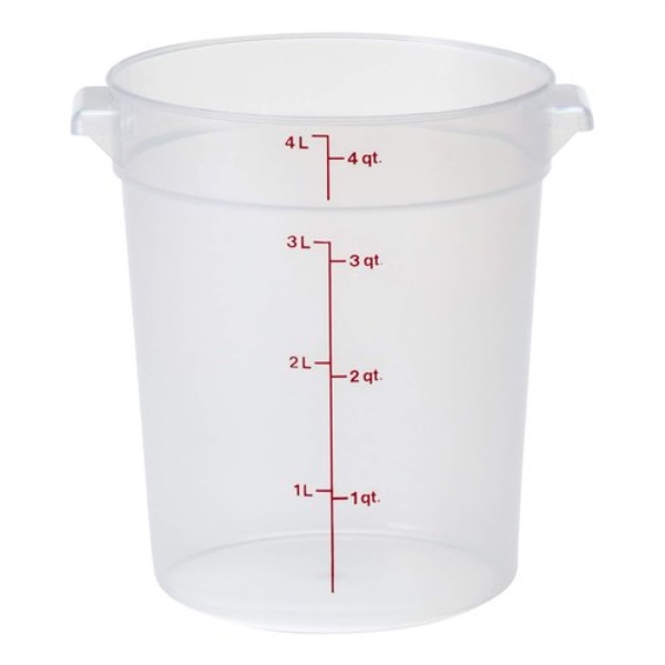 Contenitore graduato Cambro RFS4PP190 CAMROUNDS Traslucido