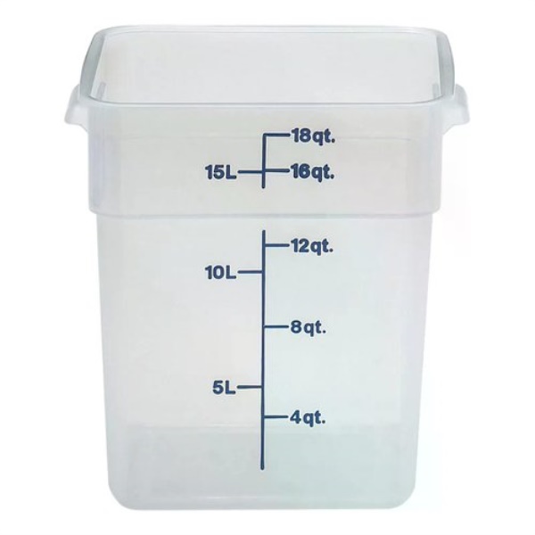 Contenitore graduato Cambro 18SFSPP190 CAMSQUARES Traslucido