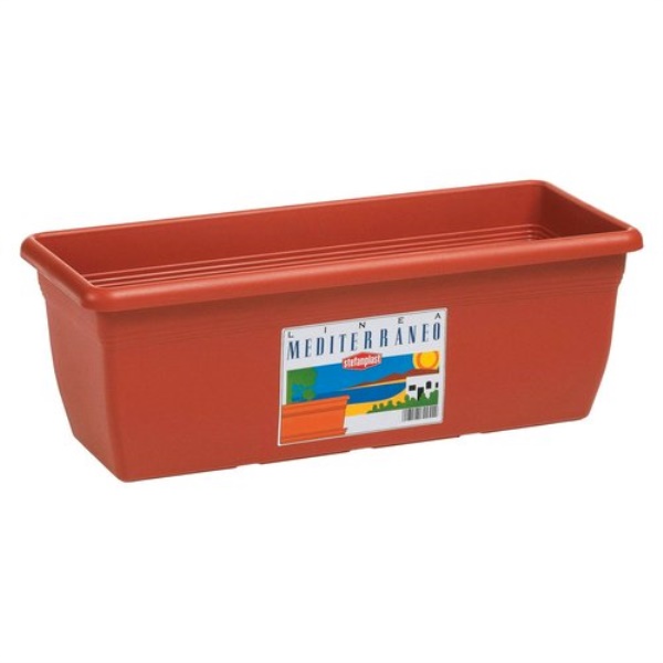 Cassetta piante Stefanplast 79985 MEDITERRANEO Terracotta