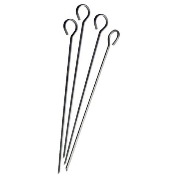 Set spiedini Caper S25/6 Cromo