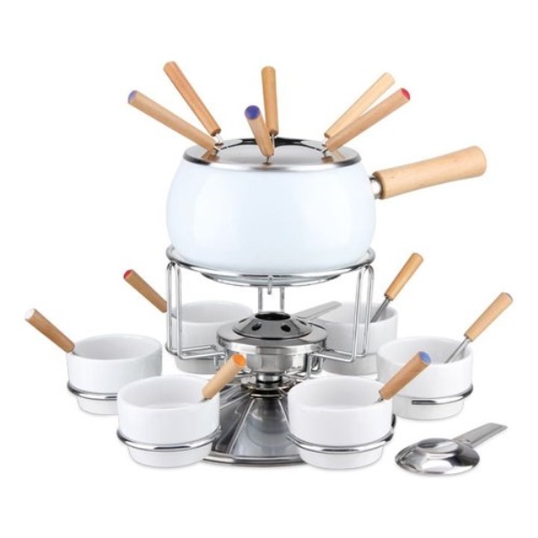 Set fonduta Kaufgut 070615 EVA Bianco