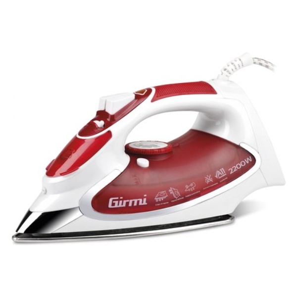 Ferro stiro vapore Girmi ST5000 STEAM IRON White e Red