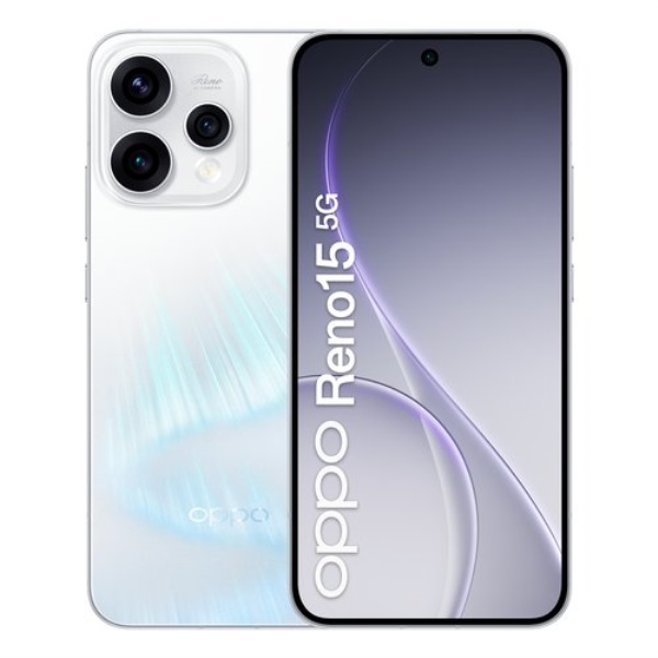 Smartphone Oppo 110010236449 RENO15 Aurora white