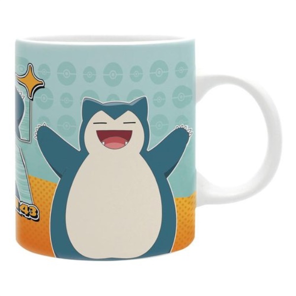 Tazza mug Abystyle ABYMUGA481 POKÉMON Snorlax Happy Multicolor