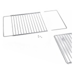 Filtex - Griglia forno Filtex 532 Cromata Regolabile 32x36 46 Silver