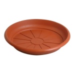 Stefanplast - Sottovaso Stefanplast 83260 MEDITERRANEO (26 cm) Terracotta
