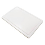 Bisetti - Tagliere Bisetti BIS20 003020 020 professionale con scanalatura Bianco