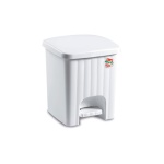 Stefanplast - Pattumiera bagno Stefanplast 38505 PEDALINA coperchio a pedale Bianco