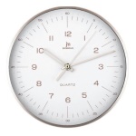 Lowell - Orologio da parete Lowell 14967S JUSTAMINUTE Silver