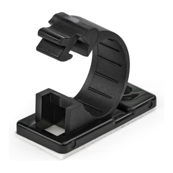 Ferma cavi Startech.Com CBMCC2 Graffette adesive Black