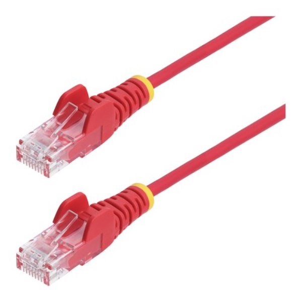 Cavo di rete Startech.Com N6PAT100CMRDS Patch Cable Red