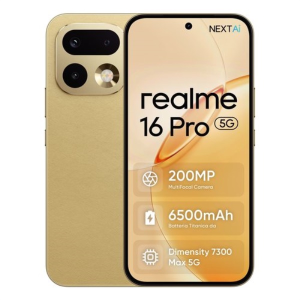 Smartphone Realme 631011008562 16 PRO Master gold