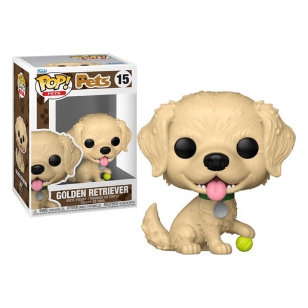 Personaggio collezione Funko 88327 POP PETS Golden Retriever 15