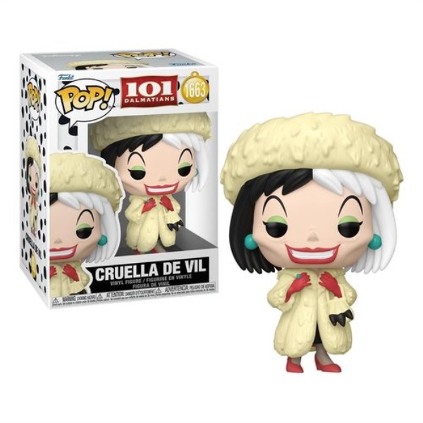 Personaggio collezione Funko 90259 POP DISNEY 101 Dalmatians 2 Cruella