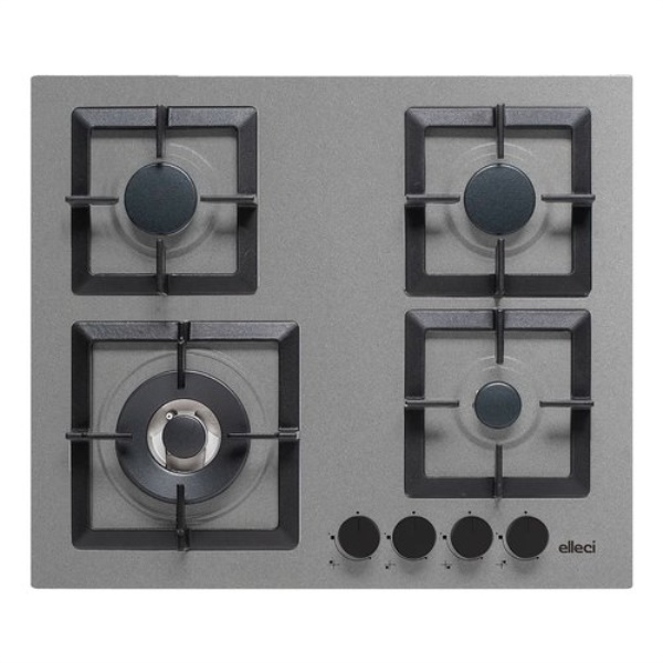 Piano cottura gas Elleci PGSP60148WS G48 PLANO 60 Granitek