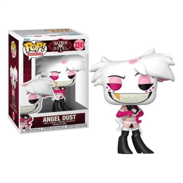 Personaggio collezione Funko 90414 POP ANIMATION Hazbin Hotel Angel Du