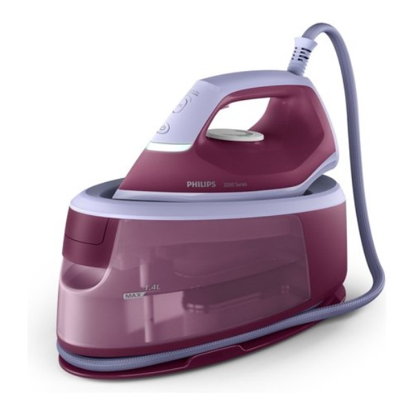 Ferro stiro caldaia Philips PSG3001 30 3000 SERIES Purple e White