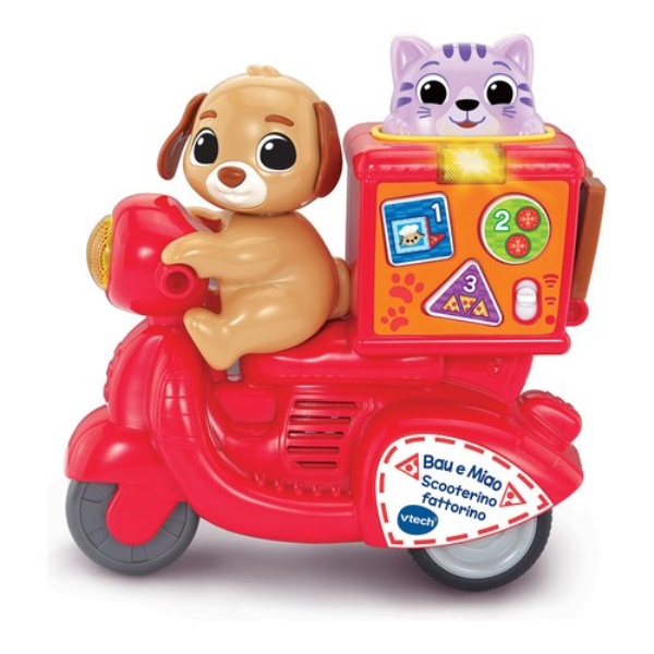 Gioco prima infanzia VTech Electronics 586607 BABY Bau e Miao scooteri