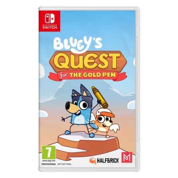 Videogioco PM Studios SWSW2612 SWITCH Bluey's Quest for the Gold Pen