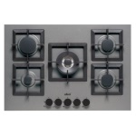 Elleci - Piano cottura gas Elleci PGSP75148CS G48 PLANO 75 Granitek