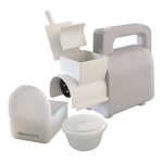 Melchioni - Grattugia elettrica Melchioni 118420215 REGGIANA White