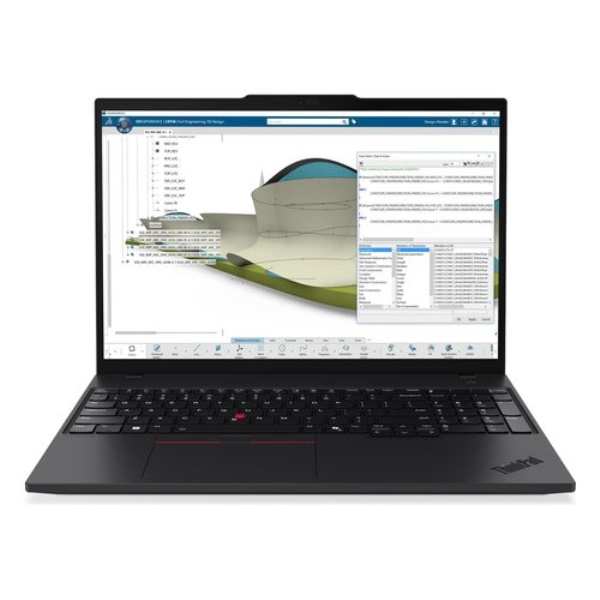 Notebook Lenovo 21QR0054IX THINKPAD P16S Gen 4 Black