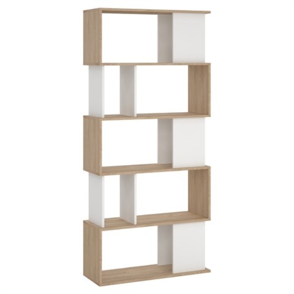 Libreria Tvilum 71735PHL49 MAZE Jackson hickory e White