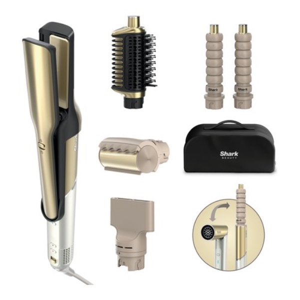Modellatore capelli Shark HD6051SEU GLAM 5in1 Gold